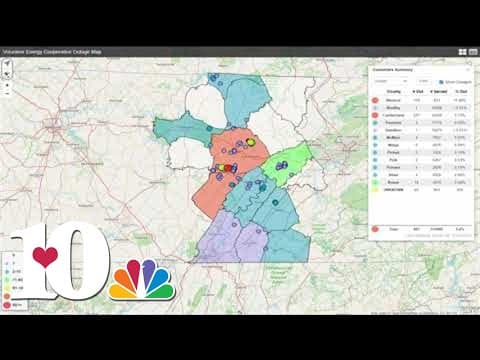 Few outages remain across area region