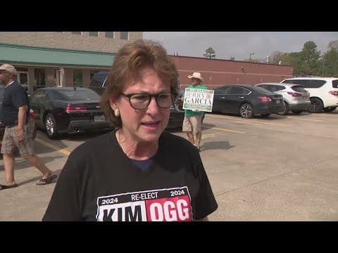 Harris County Clerk's Office issues statement after DA Kim Ogg unable to cast ballot Tuesday morning