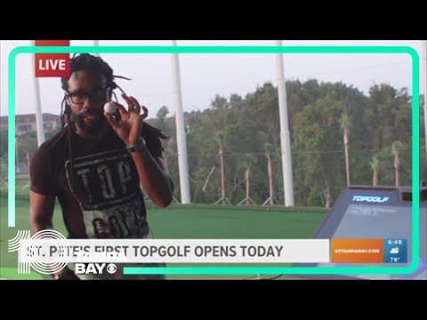 St. Pete's first TopGolf officially opens