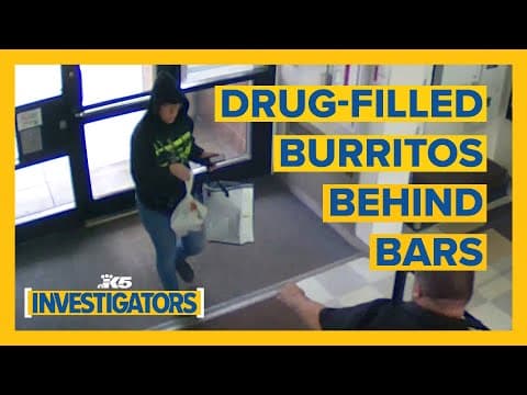 Former employee delivers drug-filled burritos to Green Hill School, new video shows
