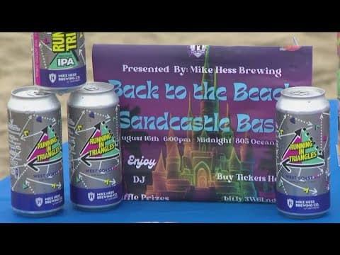 Back to the Beach Sandcastle Bash hosted at Mike Hess Brewing in Imperial Beach | Aug 16