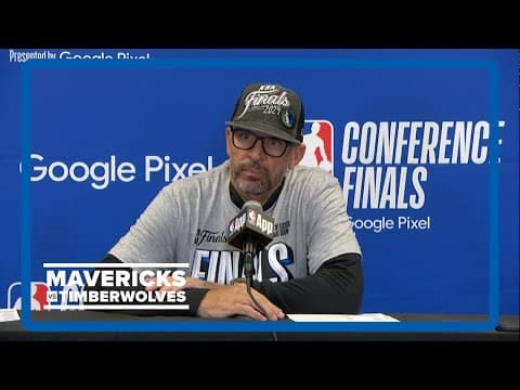 Mavs-Timberwolves Game 5 Western Conference Finals | Jason Kidd post-game press conference 5.30.24