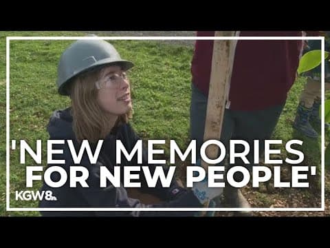 Portland kids, volunteers plant 30 trees