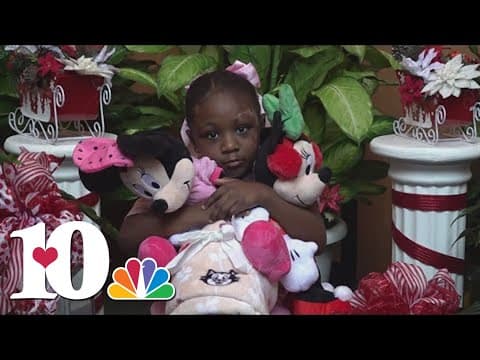 Church congregation rallies to surprise little girl with gifts after accident