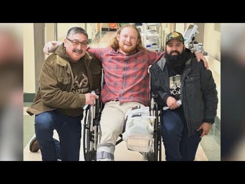 Truck crash survivor reunites with rescuers