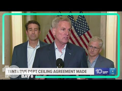 Biden, GOP reach a tentative deal to raise debt ceiling, avoid calamitous US default