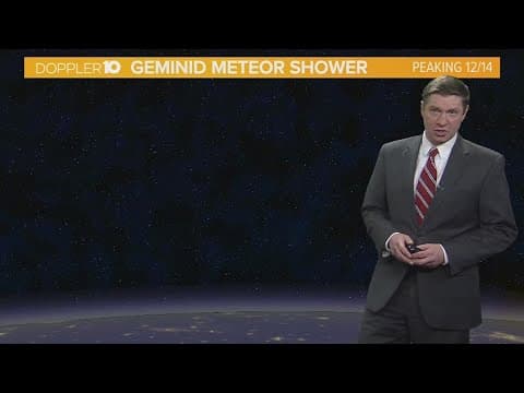 Skywatch: A popular meteor shower peaks this week