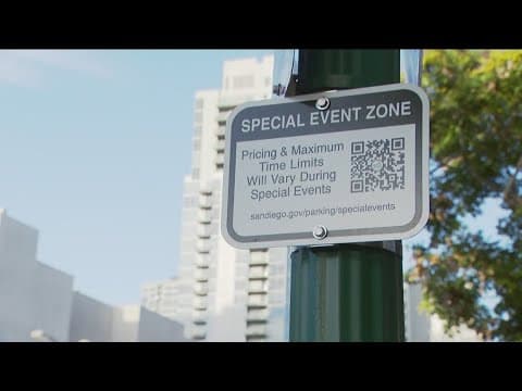 Special event parking rates take effect Tuesday near Petco Park