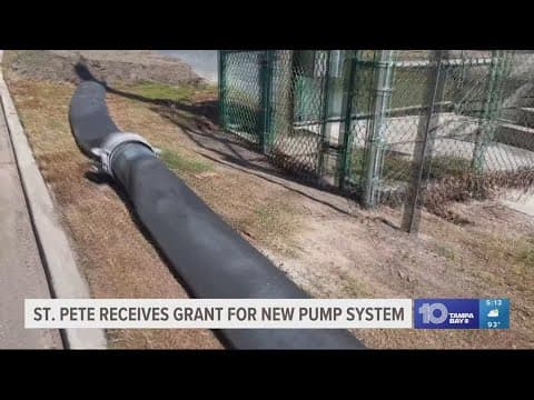 St. Pete receives grant for new pump system near Lake Maggiore