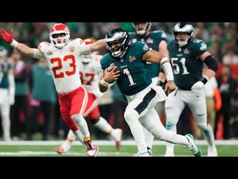 Houston native Jalen Hurts named Super Bowl MVP