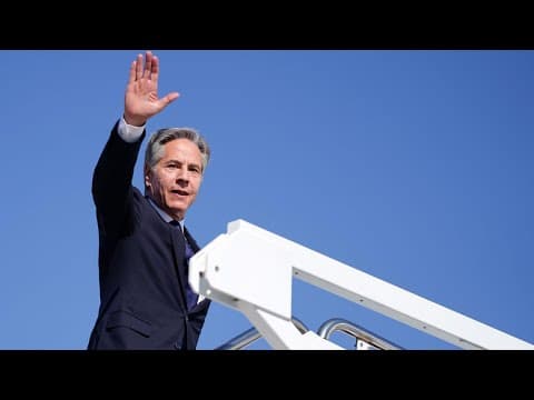 Blinken arrives in Israel as US looks to renew cease-fire efforts after the killing of Hamas leader