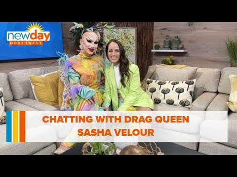 Chatting with drag queen Sasha Velour about her new book 'The Big Reveal' - New Day NW
