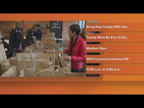 Free turkey fry at Medium Rare for Thanksgiving