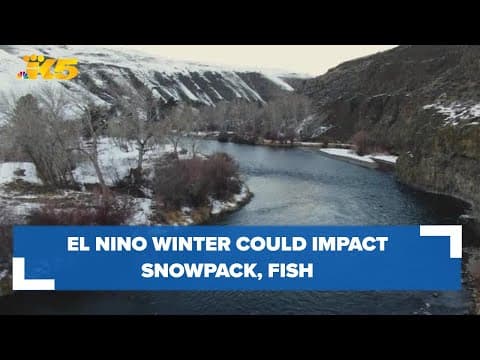 El Nino winter could impact snowpack, fish in Washington