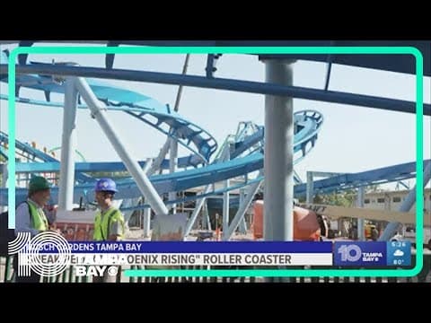 Busch Gardens Tampa Bay gives sneak peek at new ride 'Phoenix Rising'