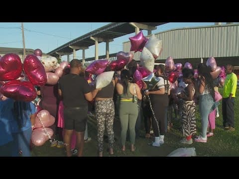 Family and friends remember Brittany Ussin with balloon release