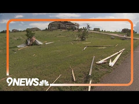 Reported tornadoes cause damage in Bennett area, Elbert County
