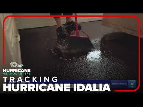 Pasco County homeowners living near Hudson Beach experience flooding from Hurricane Idalia