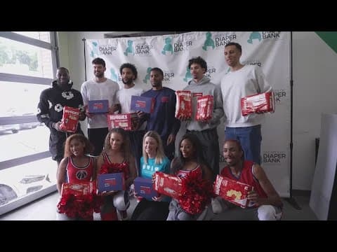 Wizards, Monumental donate 300,000 diapers | Get Uplifted