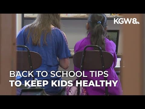 Keeping kids healthy as they head back to school