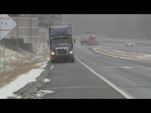 Tracking snow conditions in Thornburg, Virginia