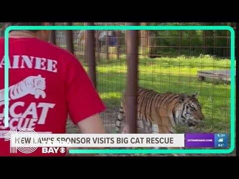 Congressman who worked with Big Cat Rescue to pass new law visits Tampa refuge