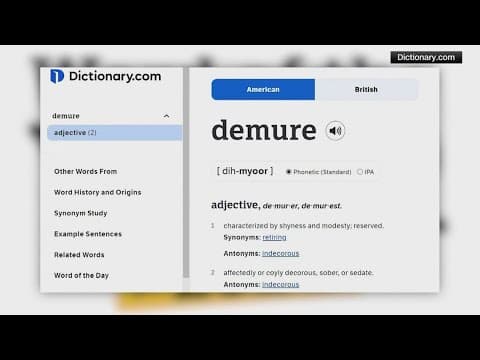 Dictionary.com unveils its word of the year