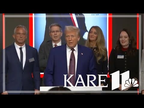 President-elect Trump talks about being named Time Person of the Year & ring the NYSE opening bell