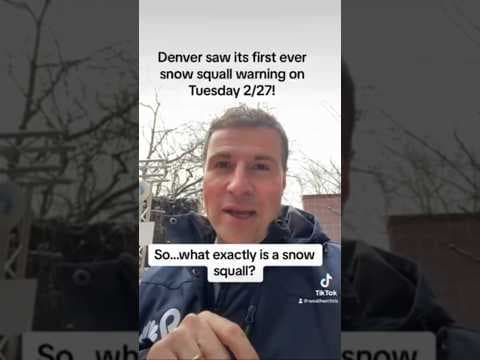 Weather explainer: What is a snow squall?