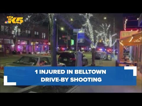 Police investigating drive-by shooting in Seattle's Belltown neighborhood