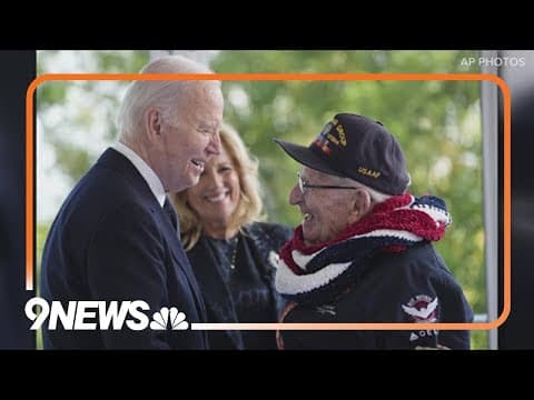 104-year-old veteran with connection to Denver earns the Legion of Honor Medal in France