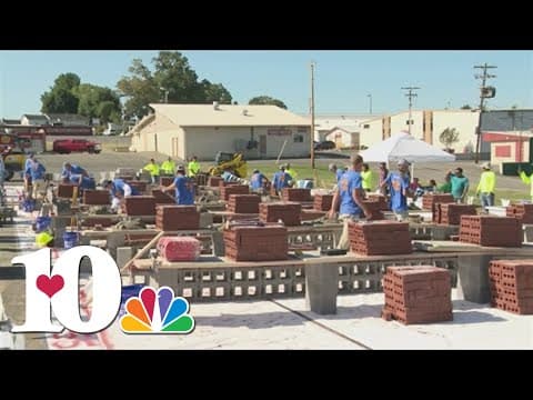 Bricklaying Battle tests the skills of masons from East Tennessee and beyond