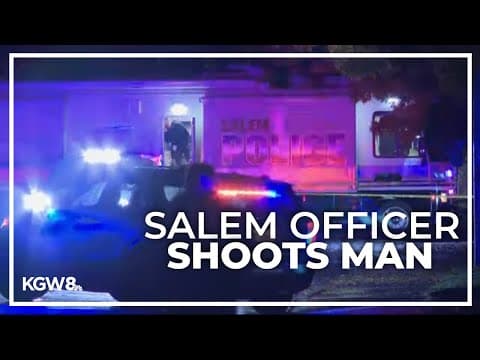 Salem officer shoots man after report he was pointing gun at person in parking lot