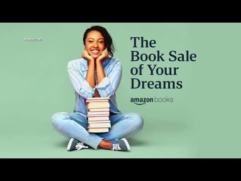 Amazon kicks off first ever major book sale