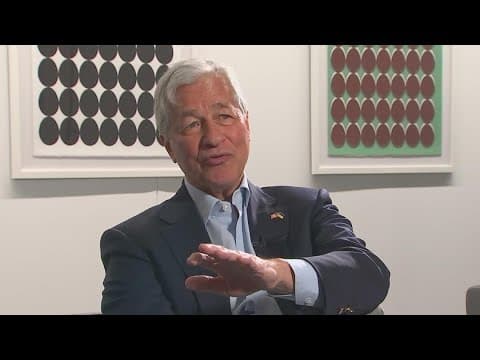 JPMorgan Chase CEO discusses workforce cuts, Columbus' business boom