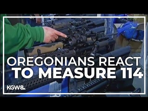 Community reacts to Measure 114 being blocked by Oregon judge