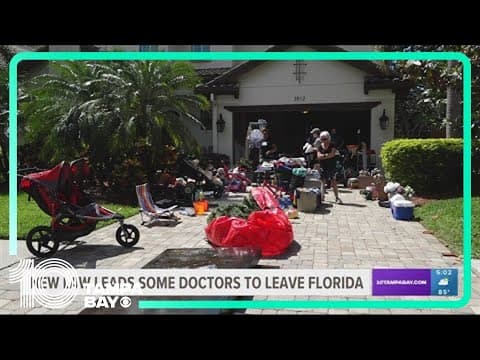 Tampa doctor says Florida's 6-week abortion ban will make more health officials leave the state