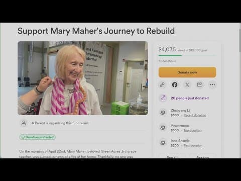 Beloved teacher loses home in Bethesda fire