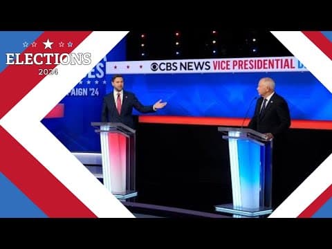 VP nominees clash on immigration during debate