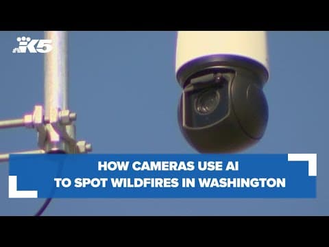Catching wildfires: How cameras with AI are being used to detect them in Washington