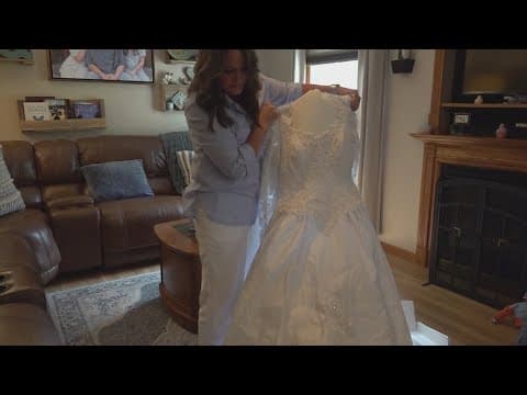 Woman realizes dry cleaner gave her back wrong wedding dress more 2 decades after wedding