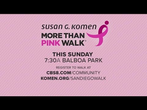 Susan G. Komen 'More Than Pink' Walk at Balboa Park