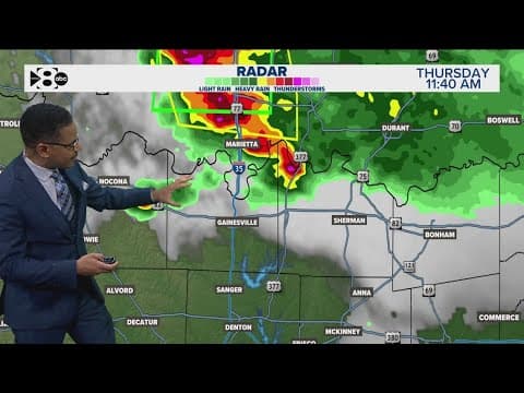 DFW Weather: Latest forecast and timeline for storm chances in North Texas.