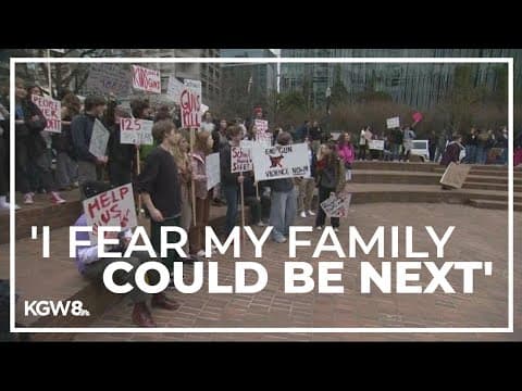 Portland students walk out and call out leaders around gun regulation