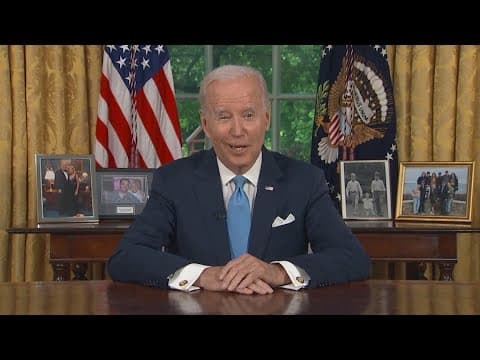 Joe Biden undergoing radiation therapy in cancer treatment