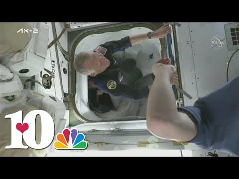 Knoxville man arrives at International Space Station