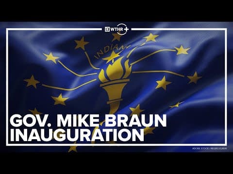 The inauguration of Gov. Braun