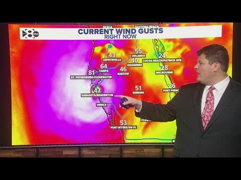 Hurricane Milton | Storm makes landfall as Category 3 in Florida