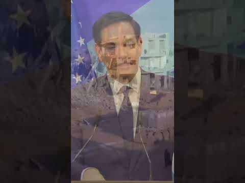 Rubio is in Saudi Arabia to discuss the Gaza Strip