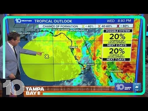 Tracking the Tropics: System will continue to bring storms, showers to ease Tampa Bay-area drought